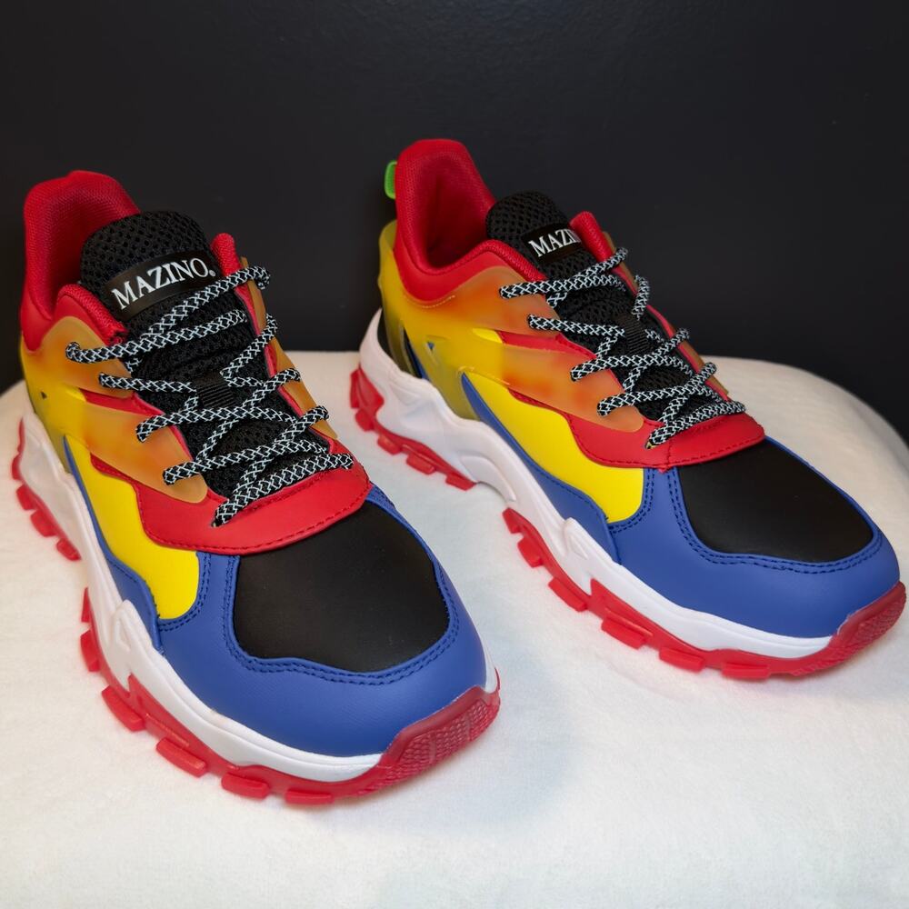 Mazino Molten Multi-Color Sneaker | K-Molten-005-D | Youth 7Y - Picture 11 of 11